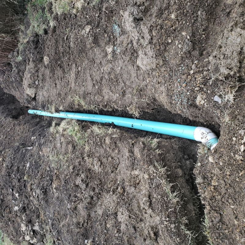 Sewer Line Excavation